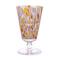 Hello Honey® 5.75" Multicolor Round Stemmed Glass Drinking Glass Set